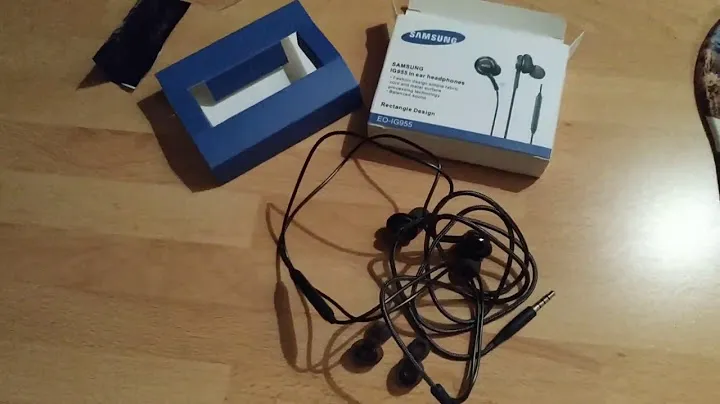 Unboxing for AKG 3.5mm Wired In-line Earphones Stereo Earbuds