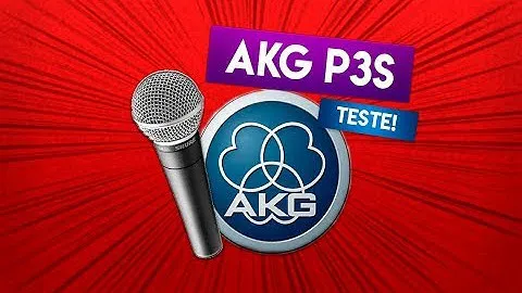 UNBOXING & TESTE - AKG P3S Perception Live