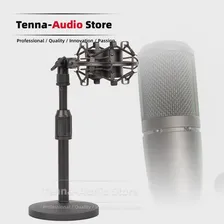 Настольная Подвесная Подставка Для Микрофона + Ударопрочный Микрофон Для AKG Perception P 120 220 420 820 P120 P220 P420 P820 Mike
