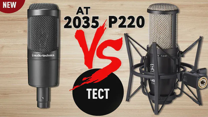 Audio-Technica AT2035 vs AKG P220 - обзор, тест