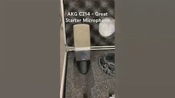 Great Starter Mic : AKG C214 #homestudio #akg #recordingstudio