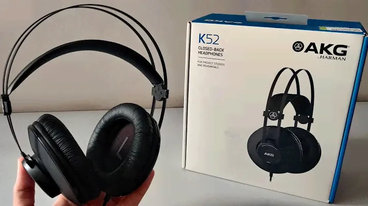 AKG K52 - Unboxing | Budget Over-Ear Studio Headphones