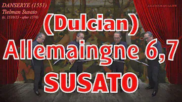 Allemaingne 6, 7 from DANSERYE(1551) by Tielman Susato; Shawm & dulcians: Yasuhiko Higaki
