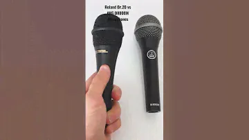 Roland Dr.20 vs AKG D8000M Microphones #microphone #studio #best #audio #homestudio #mic #interface