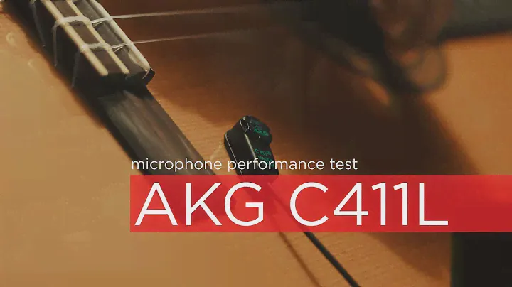 AKG C411 Instrument Microphone (Performance Test)