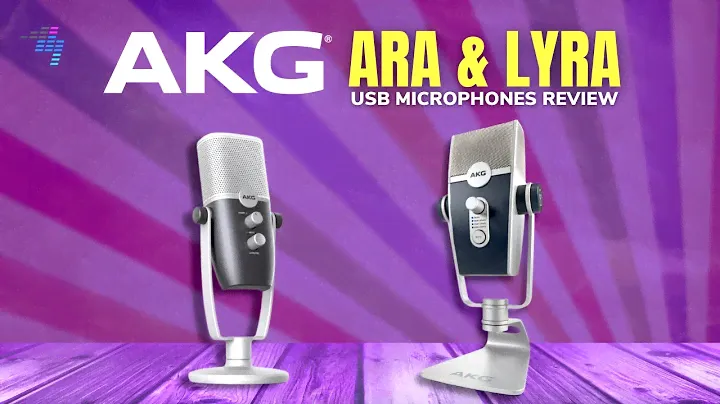 AKG Ara & Lyra USB Microphones Review - Good For DJ Livestreamers?
