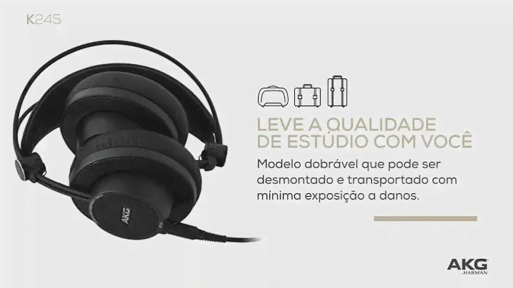 Headphone Profissional AKG k245