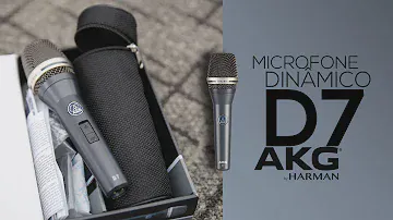 PRO PILLS | Microfone Profissional AKG D7