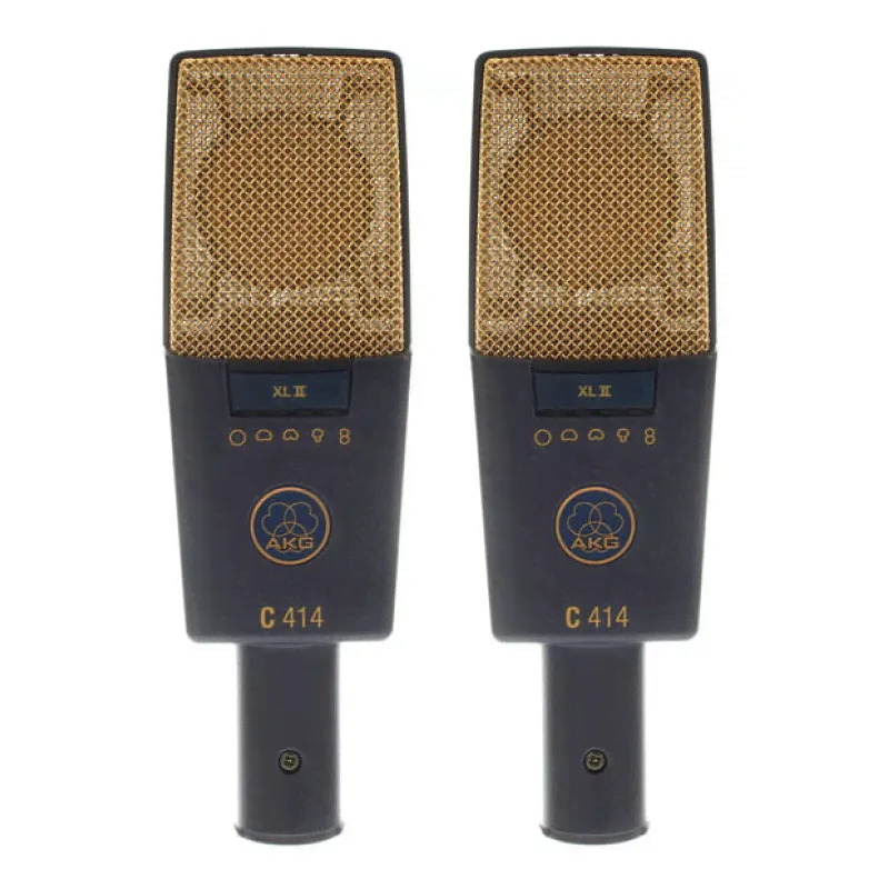 AKG C414 XLII MATCHED PAIR комплект двух конденсаторных микрофонов-0