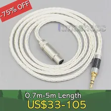 16-Жильный OCC Посеребренный Кабель Для наушников Для Наушников AKG Pro Audio K371 K361 K240MK II, Q701, K702, K181, M220 LN007207