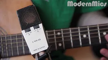 Test 27 AKG 414 EB the CK12 Capsule Found in the C12 Tube Microphone Guitarist Patrick Caldwell