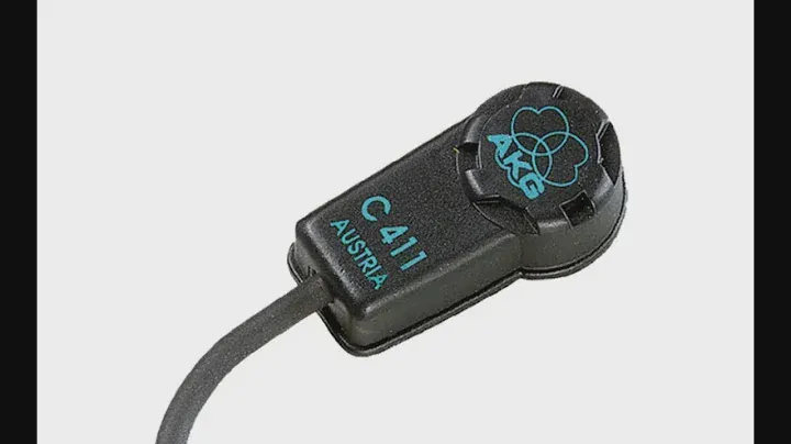 AKG C411L microfono pickup 18gr microfonazione chitarre violini