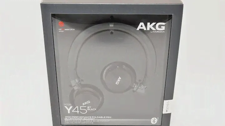 AKG Y45BT on ear headphones Bluetooth-enabled black Y45BTBLK from Japan 57199