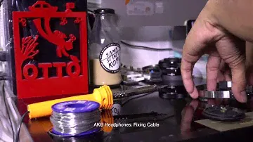 Tear Down and Fix It: AKG Headphone Cable