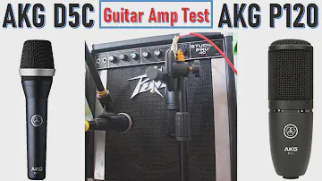 AKG D5C vs AKG P120 | Guitar Amp Test