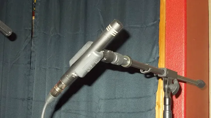 Работа с инструментальным конденсаторным микрофоном AKG P170