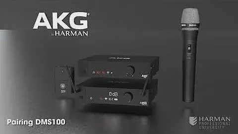 AKG | Pairing   DMS100 & 300 Microphones