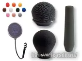 AKG ветрозащита поролон, жесткая, плетеная, поп-фильтры