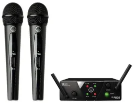 Вокальная радиосистема AKG WMS40 MINI2 Vocal Set US25AC (537.5/539.3МГц)