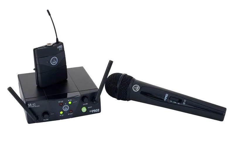 Радиосистема с ручным микрофоном AKG WMS40 Mini Dual Vocal/Inst-0