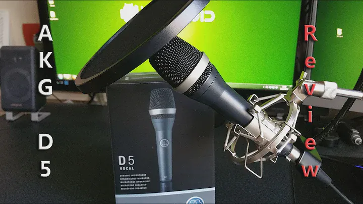 Распаковка и образец AKG D5