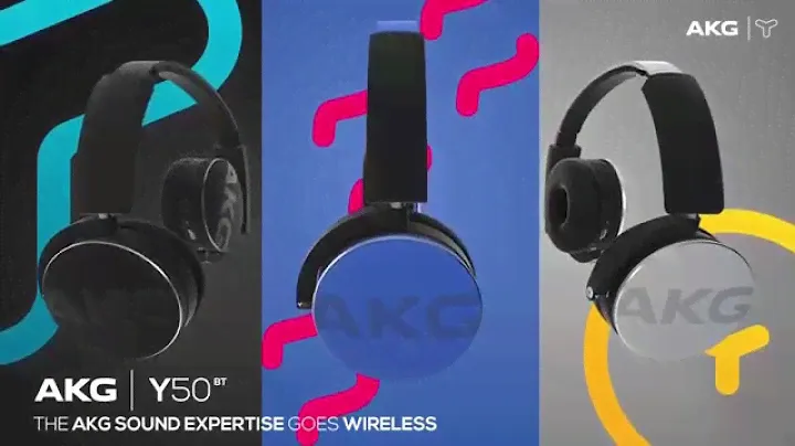 AKG Y50BT - bezprzewodowa wersja wielokrotnie nagradzanych słuchawek