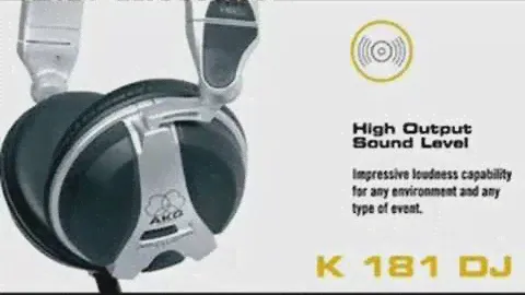 Headphone AKG - K181 DJ @ Loja Vip Djban