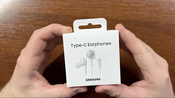 Samsung Type-C Earphones Unboxing (EO-IC100)
