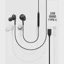 Оригинальные наушники Samsung Akg Тип C проводные наушники-вкладыши Usb C с микрофоном Galaxy Z Fold 4 3 2 Flip 4 3 A80 A90 A60 A8S (art.: 3920bf43cc3d1)