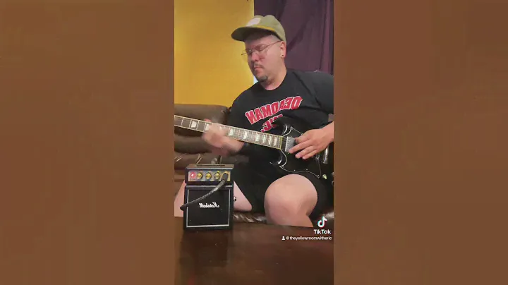 Marshall MS-2 Review around 2! Not a bad little amp! #marshallamp #review #rock