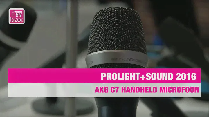 AKG C7 handheld Microfoon - Prolight+Sound 2016