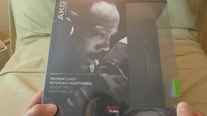 AKG Q701 Quincy Jones Signature headphones unboxing