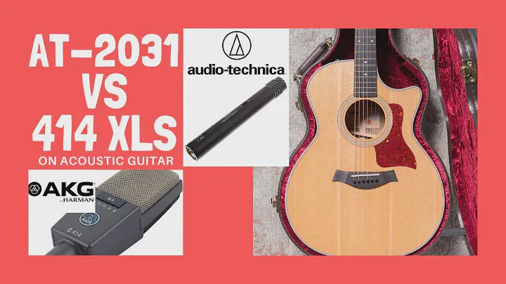 AKG C414 XLS VS AT2031 | Taylor 414 ce | Recording Acoustic Guitar 🎤