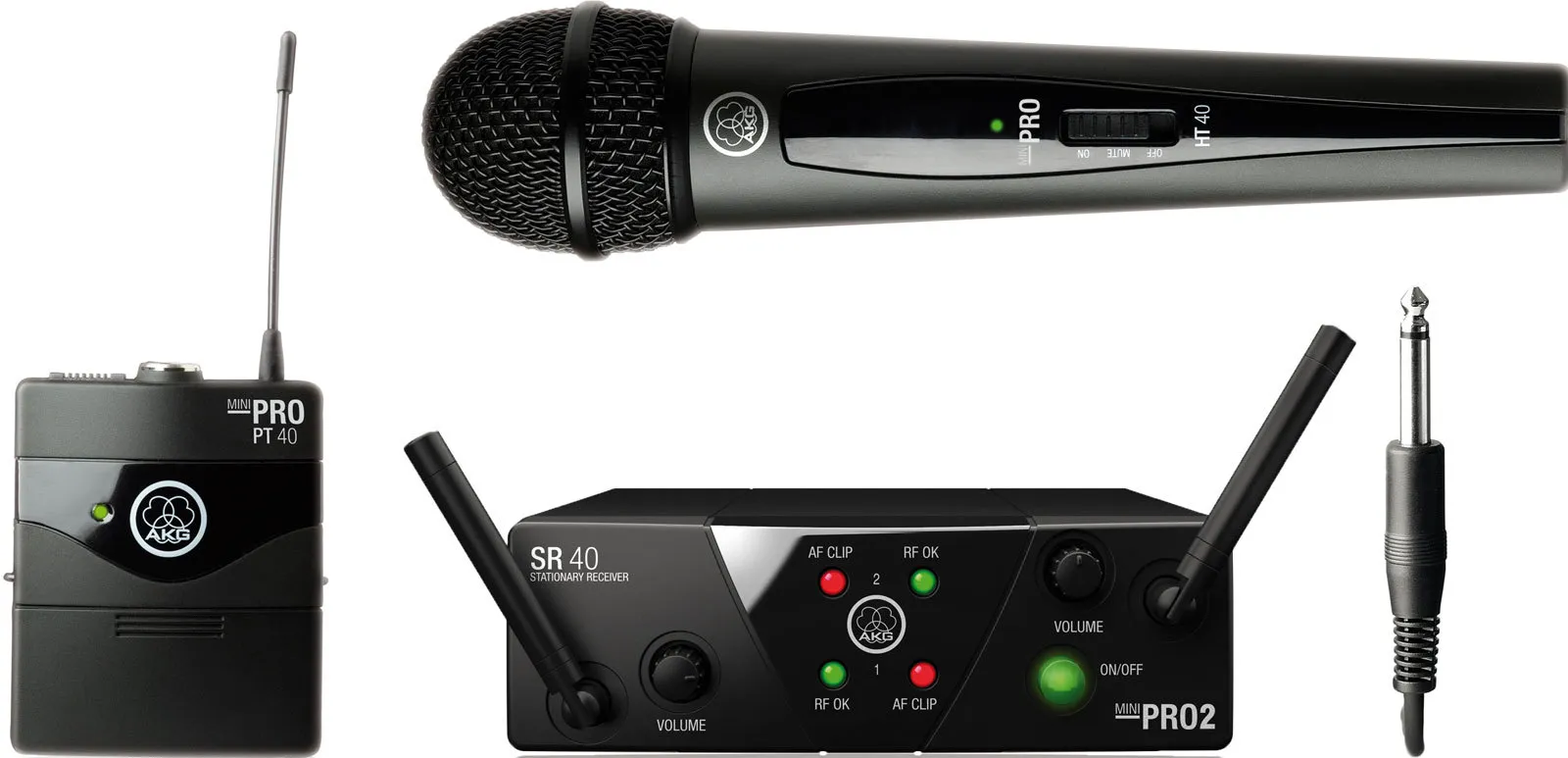 AKG WMS40 Mini Vocal Set BD US45A-0