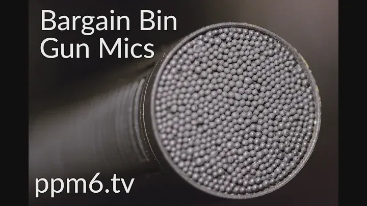 Bargain Bin Gun Mics - So long Schoeps, Sanken and Sennheiser!