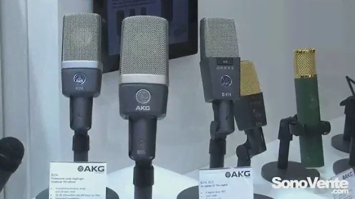 AKG C314 - Musikmesse 2015