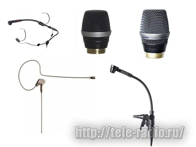 AKG микрофоны и мини-микрофоны (мини-XLR) для радиосистем-0